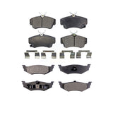Front Rear Semi-Metallic Brake Pads Kit For Chrysler PT Cruiser Dodge Neon KPF-100382