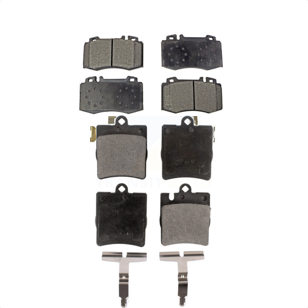 Front Rear Semi-Metallic Brake Pads Kit For Mercedes-Benz C230 C320 SLK350 C350 KPF-100385