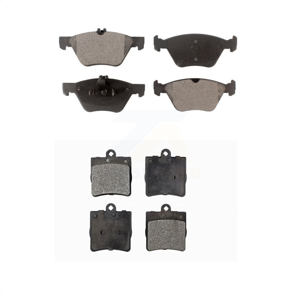 Front Rear Semi-Metallic Brake Pads Kit For Chrysler Crossfire Mercedes-Benz SLK320 KPF-100387