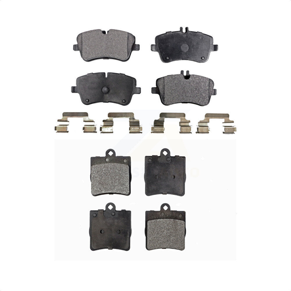 Front Rear Semi-Metallic Brake Pads Kit For Mercedes-Benz C230 C240 SLK280 SLK300 KPF-100403