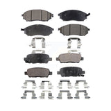 Front Rear Semi-Metallic Brake Pads Kit For INFINITI Nissan G37 Murano G35 FX35 M35 350Z EX35 M37 QX70 370Z G25 Q70 Q70L M45 Q40 FX37 QX50 FX45 M56 EX37 M35h Renault Koleos KPF-100406