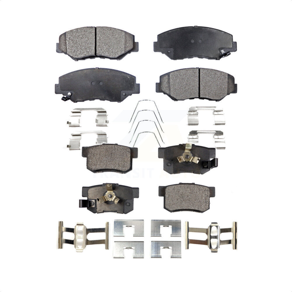 Front Rear Semi-Metallic Brake Pads Kit For Honda CR-V KPF-100420