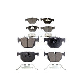 Front Rear Semi-Metallic Brake Pads Kit For BMW 530i 528i 525i 530xi 535xi xDrive 535i 528xi 525xi KPF-100425