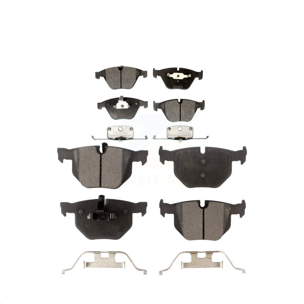 Front Rear Semi-Metallic Brake Pads Kit For BMW 335i xDrive X1 335d 335xi 335is KPF-100426