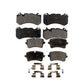 Front Rear Semi-Metallic Brake Pads Kit For Audi RS7 KPF-100462