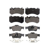 Front Rear Semi-Metallic Brake Pads Kit For 2010-2011 Mercedes-Benz SL65 AMG KPF-100463