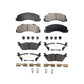 Front Rear Semi-Metallic Brake Pads Kit For Ford F-150 Expedition Lincoln Navigator KPF-100468