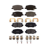 Front Rear Semi-Metallic Brake Pads Kit For Jeep Renegade Fiat 500X KPF-100483