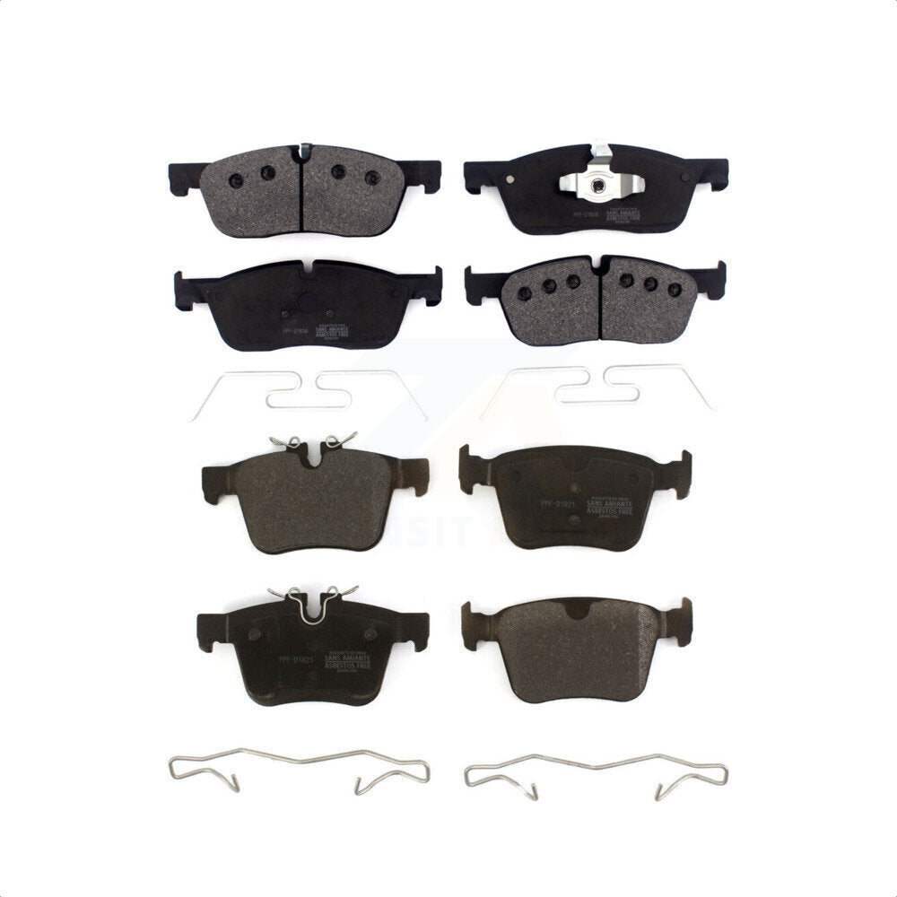 Front Rear Semi-Metallic Brake Pads Kit For Land Rover Jaguar F-Pace Discovery Sport Range Evoque Velar XE XF E-Pace KPF-100505