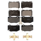 Front Rear Semi-Metallic Brake Pads Kit For Chevrolet Corvette Camaro KPF-100513