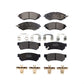 Front Rear Semi-Metallic Brake Pads Kit For Chevrolet Spark EV KPF-100514