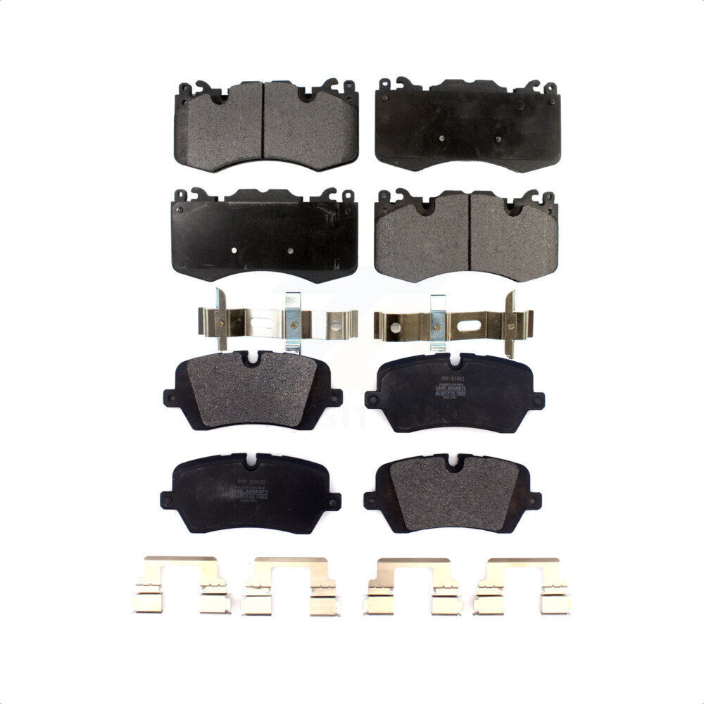 Front Rear Semi-Metallic Brake Pads Kit For Land Rover Range Sport KPF-100521