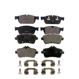 Front Rear Semi-Metallic Brake Pads Kit For Mercedes-Benz ML550 GLE550e GLS350d KPF-100525