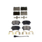 Front Rear Semi-Metallic Brake Pads Kit For 2016 Audi Q5 FLEX engine KPF-100527