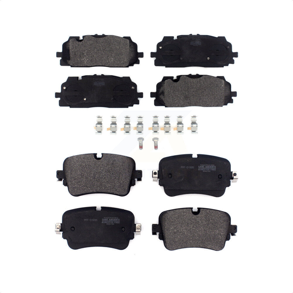 Front Rear Semi-Metallic Brake Pads Kit For Audi Q7 Q8 A8 Quattro KPF-100535
