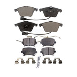 Front Rear Semi-Metallic Brake Pads Kit For Volkswagen Audi Passat CC A4 Quattro A6 TT Golf R R32 KPF-100549