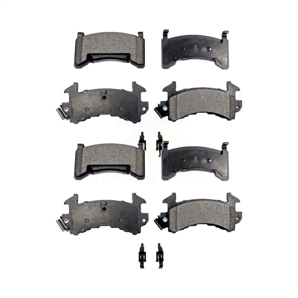 Front Rear Semi-Metallic Brake Pads Kit For Chevrolet Camaro Pontiac Firebird Cadillac Eldorado Buick Riviera Seville Oldsmobile Toronado KPF-100570