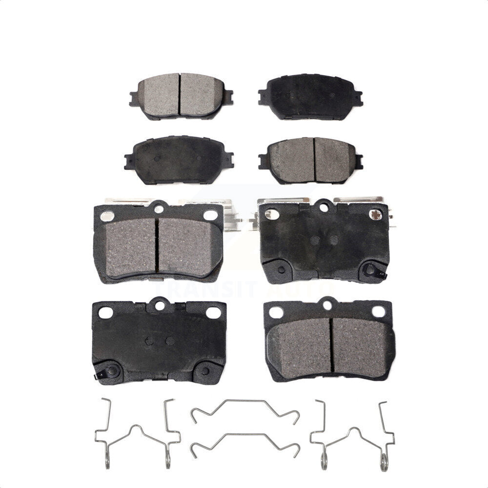 Front Rear Semi-Metallic Brake Pads Kit For Lexus IS250 GS300 KPF-100579