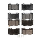 Front Rear Semi-Metallic Brake Pads Kit For INFINITI G37 Q50 Q60 M37 Nissan 370Z Q70 Q70L QX70 M56 FX50 Z KPF-100582