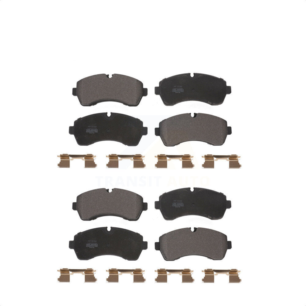 Front Rear Semi-Metallic Brake Pads Kit For W42 Workhorse Custom Chassis P32 KPF-100592