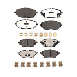 Front Rear Semi-Metallic Brake Pads Kit For Toyota C-HR KPF-100604