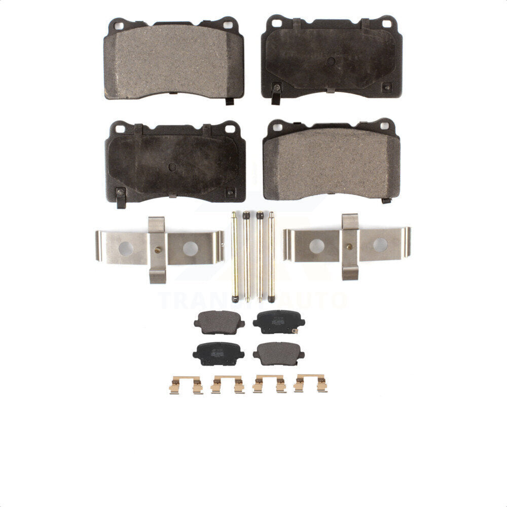 Front Rear Semi-Metallic Brake Pads Kit For Buick Regal Sportback KPF-100616