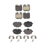 Front Rear Semi-Metallic Brake Pads Kit For BMW X5 540i xDrive X7 750i M550i 740i 740e X6 Alpina B7 840i Gran Coupe 750Li KPF-100617