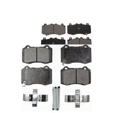 Front Rear Semi-Metallic Brake Pads Kit For Jeep Grand Cherokee Dodge Durango KPF-100629