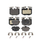 Front Rear Semi-Metallic Brake Pads Kit For BMW X3 X5 530i xDrive X7 530e 740i X4 640i Gran Turismo 740e 540i 840i Coupe KPF-100646