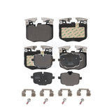 Front Rear Semi-Metallic Brake Pads Kit For BMW X3 X5 530i xDrive X7 530e 740i X4 640i Gran Turismo 740e 540i 840i Coupe KPF-100646