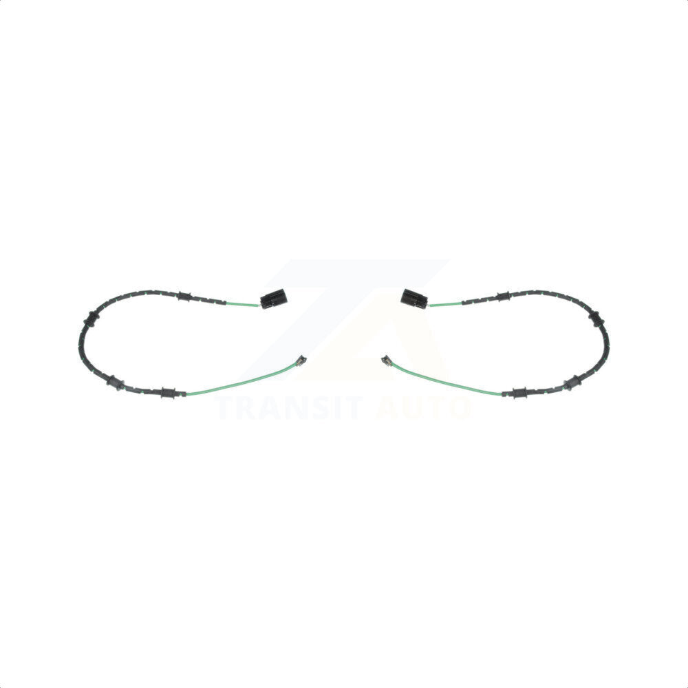 Mpulse Front Disc Brake Pads Wear Sensor (2 Pack) For 2013-2015 Jaguar XF 2.0L 3.0L w 356 Rotors KSE-100023
