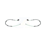 Mpulse Front Disc Brake Pads Wear Sensor (2 Pack) For 2013-2015 Jaguar XF 2.0L 3.0L w 356 Rotors KSE-100023
