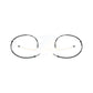 Mpulse Front Disc Brake Pads Wear Sensor (2 Pack) For BMW X1 328i xDrive KSE-100057