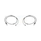 Mpulse Front Disc Brake Pads Wear Sensor (2 Pack) For BMW 535i 528i 650i 550i 535d M6 640i Gran Coupe 750i GT Alpina B6 xDrive ActiveHybrid 5 KSE-100092