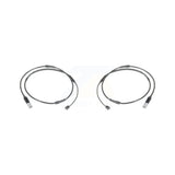 Mpulse Front Disc Brake Pads Wear Sensor (2 Pack) For BMW 535i 528i 650i 550i 535d M6 640i Gran Coupe 750i GT Alpina B6 xDrive ActiveHybrid 5 KSE-100092