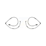 Mpulse Front Disc Brake Pads Wear Sensor (2 Pack) For Land Rover Discovery Sport Range Evoque KSE-100095