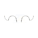 Mpulse Front Disc Brake Pads Wear Sensor (2 Pack) For BMW 328i 320i 428i 330i xDrive 335i M4 430i M3 Gran Coupe 435i M2 330e M235i 440i 340i M240i 230i GT 328d ActiveHybrid 3 120i 420i 118i M135i KSE-100099