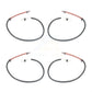 Mpulse Front Rear Disc Brake Pads Wear Sensor (4 Pack) For Porsche 911 KSE-100115