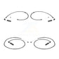 Mpulse Front Rear Disc Brake Pads Wear Sensor (4 Pack) For 2004-2010 BMW X3 KSE-100116