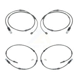 Mpulse Front Rear Disc Brake Pads Wear Sensor (4 Pack) For BMW M6 Gran Coupe KSE-100120