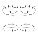 Mpulse Front Rear Disc Brake Pads Wear Sensor (4 Pack) For Mini Cooper KSE-100123