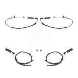 Mpulse Front Rear Disc Brake Pads Wear Sensor (4 Pack) For BMW Z4 KSE-100125