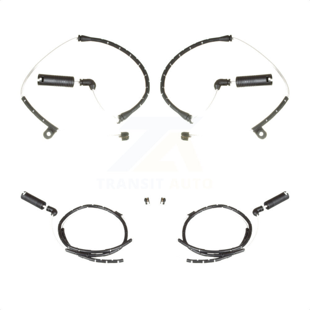 Mpulse Front Rear Disc Brake Pads Wear Sensor (4 Pack) For 2006-2008 BMW Z4 Roadster 3.0si Coupe with 3.0L KSE-100126