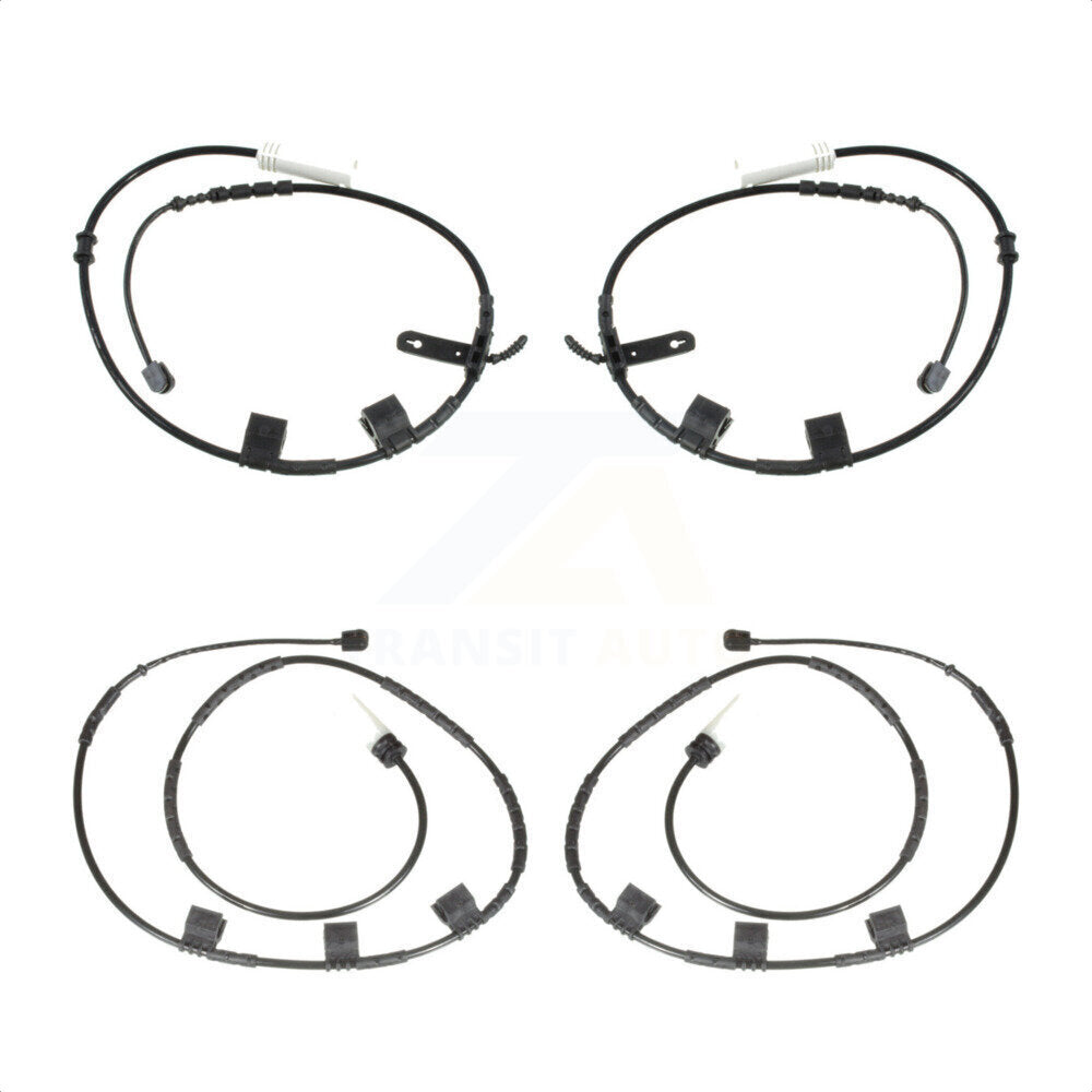 Mpulse Front Rear Disc Brake Pads Wear Sensor (4 Pack) For 2011-2012 2014-2015 Mini Cooper 1.6L KSE-100128