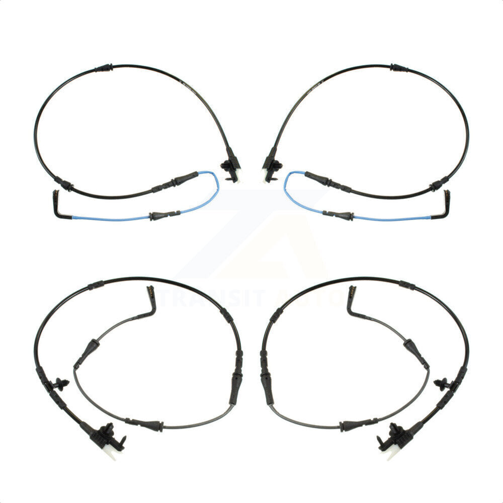 Mpulse Front Rear Disc Brake Pads Wear Sensor (4 Pack) For Jaguar XE XF KSE-100134