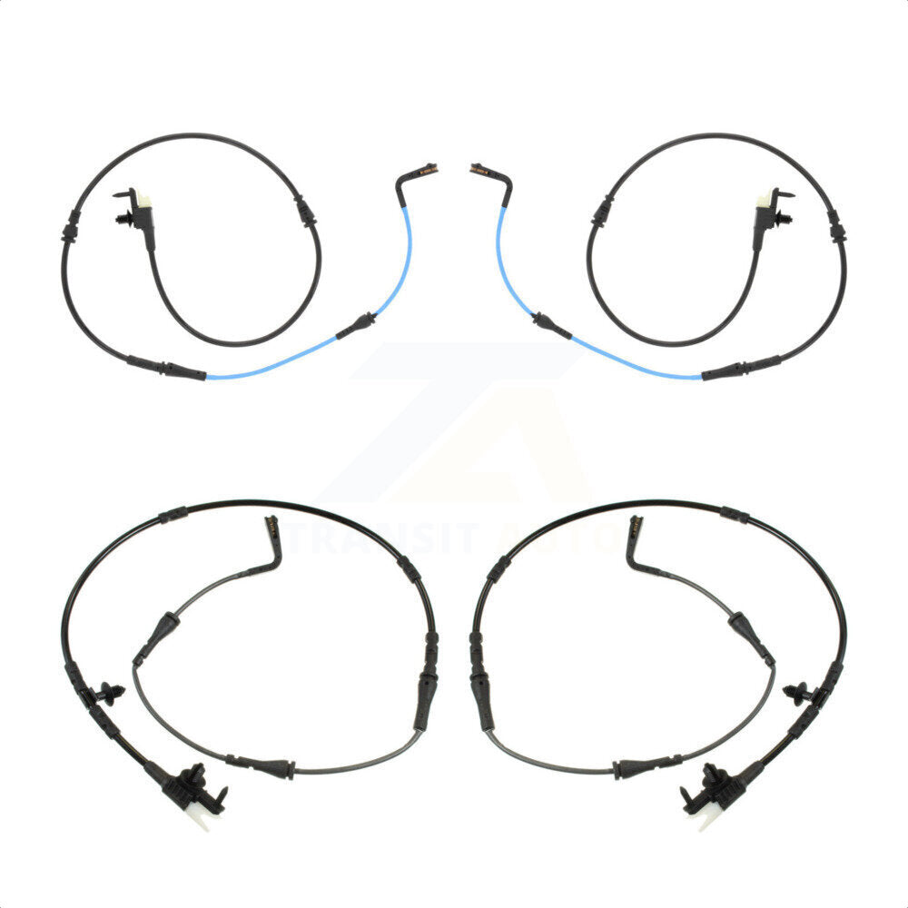 Mpulse Front Rear Disc Brake Pads Wear Sensor (4 Pack) For Jaguar XE XF KSE-100135