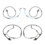 Mpulse Front Rear Disc Brake Pads Wear Sensor (4 Pack) For Jaguar XE XF KSE-100135