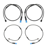 Mpulse Front Rear Disc Brake Pads Wear Sensor (4 Pack) For BMW X5 X7 X6 KSE-100137