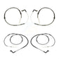 Mpulse Front Rear Disc Brake Pads Wear Sensor (4 Pack) For BMW 328i 335i 128i 135i 335d 135is 323i 130i KSE-100142