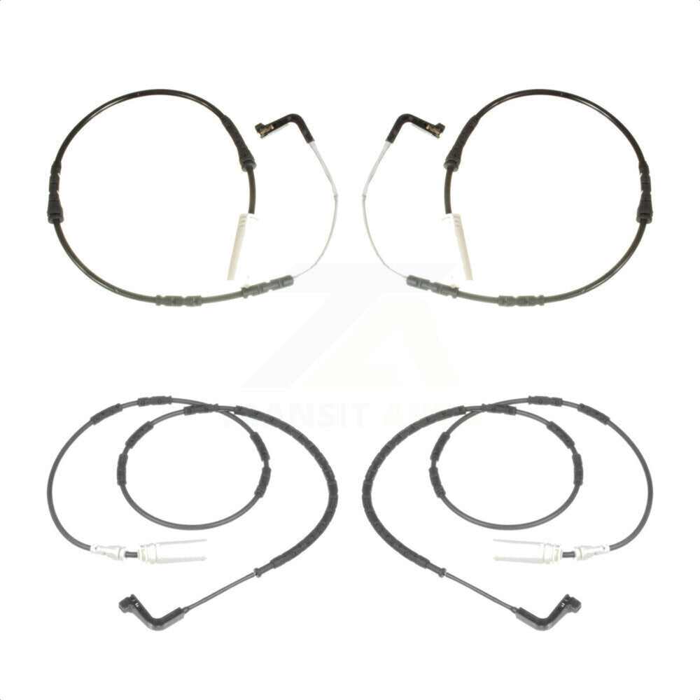 Mpulse Front Rear Disc Brake Pads Wear Sensor (4 Pack) For BMW 328i 335i 128i 135i 335d 135is 323i 130i KSE-100142